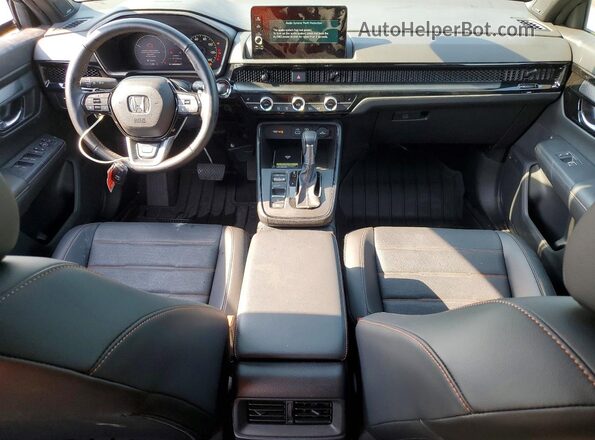 7FARS6H99SE039606 2025 HONDA CR-V Black Dashboard view