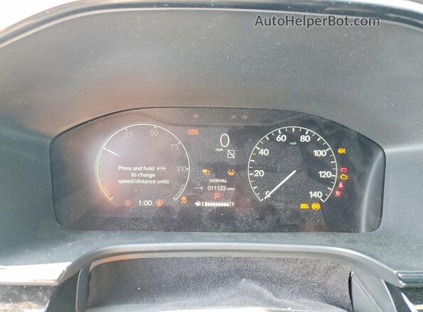 7FARS6H99SE039606 2025 HONDA CR-V Black Instrument cluster view