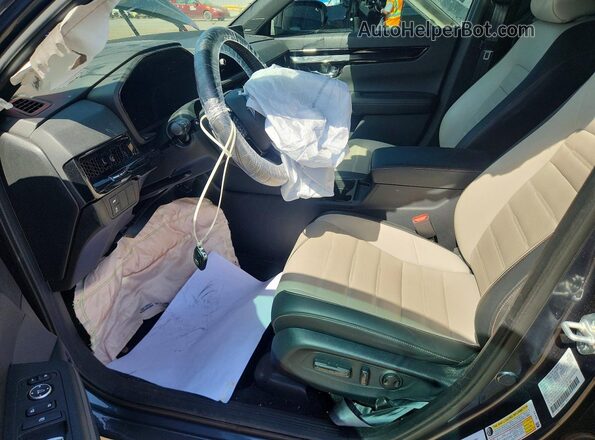 7FARS6H99SE041971 2025 HONDA CR-V Charcoal Вид салону спереду