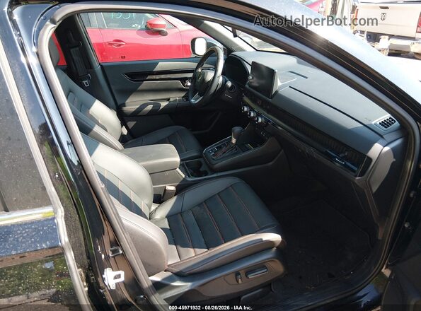 7FARS6H99SE054820 2025 HONDA CR-V Black Widok wnętrza z przodu