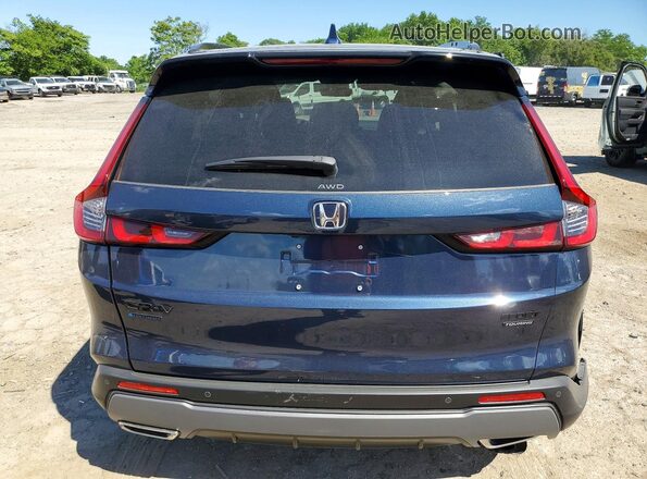 7FARS6H99TE121787 2026 HONDA CR-V Blue Widok z tyłu