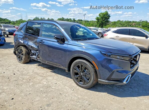 7FARS6H99TE121787 2026 HONDA CR-V Blue Przód prawy
