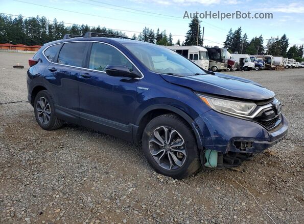7FART6H51LE009544 2020 HONDA CR-V Blue წინა მარჯვენა