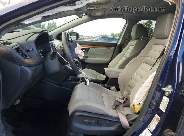 7FART6H51LE009544 2020 HONDA CR-V Blue წინა სალონის ხედი