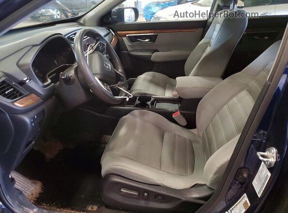 7FART6H52ME020134 2021 HONDA CR-V Blue Вид салону спереду