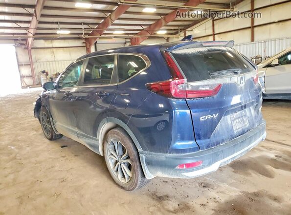 7FART6H52ME020134 2021 HONDA CR-V Blue Задня ліва чверть