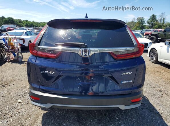 7FART6H55LE011989 2020 HONDA CR-V Blue Հետևի տեսք