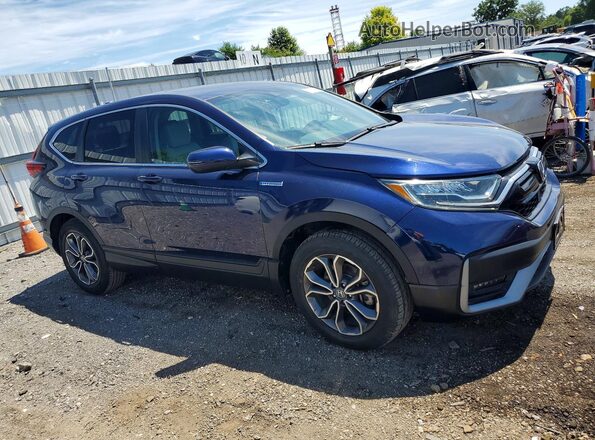 7FART6H55LE011989 2020 HONDA CR-V Blue Առջևի աջ