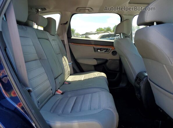7FART6H55LE011989 2020 HONDA CR-V Blue Սալոնի հետևի տեսք