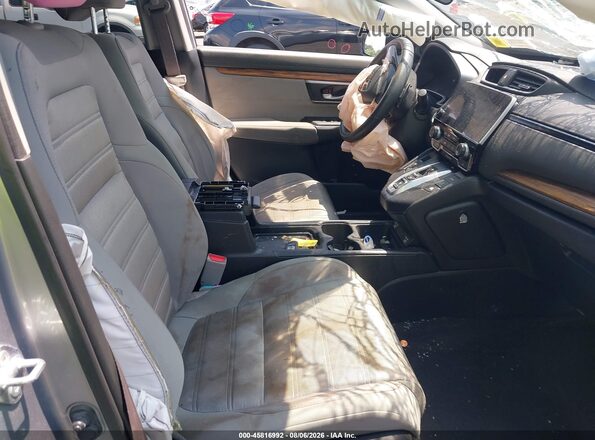 7FART6H56ME014482 2021 HONDA CR-V Silver Front interior view