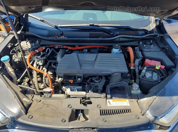 7FART6H56ME017821 2021 HONDA CR-V Charcoal Vista del compartimento del motor