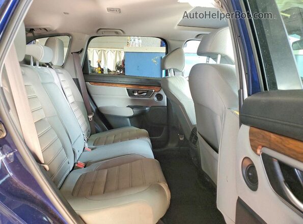 7FART6H57ME031128 2021 HONDA CR-V Blue Vista de los asientos traseros