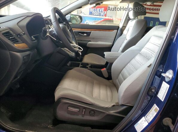 7FART6H57ME031128 2021 HONDA CR-V Blue Vista interior delantera