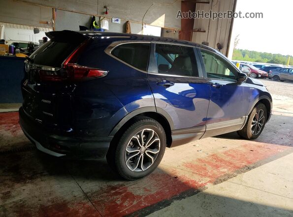 7FART6H57ME031128 2021 HONDA CR-V Blue Trasero derecho