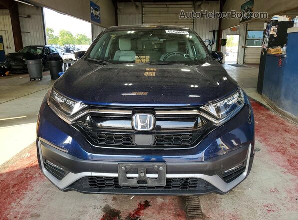 7FART6H57ME031128 2021 HONDA CR-V Blue Vista frontal