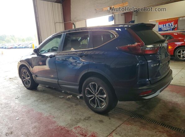7FART6H57ME031128 2021 HONDA CR-V Blue Trasero izquierdo