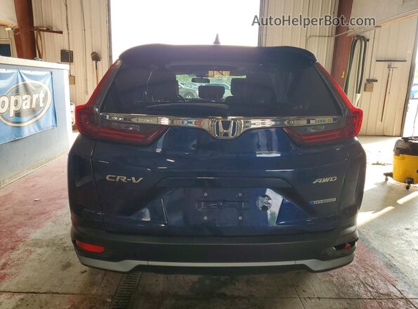 7FART6H57ME031128 2021 HONDA CR-V Blue Vista trasera
