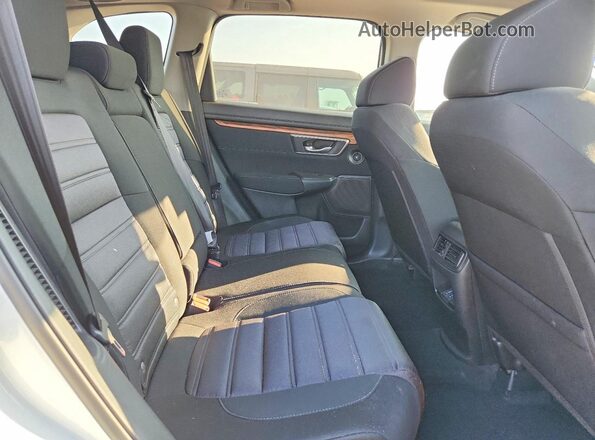 7FART6H5XLE008294 2020 HONDA CR-V White Rear seats view