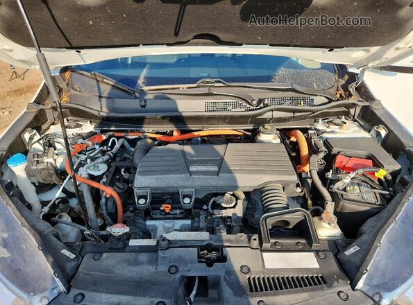 7FART6H5XLE008294 2020 HONDA CR-V White Rear interior view