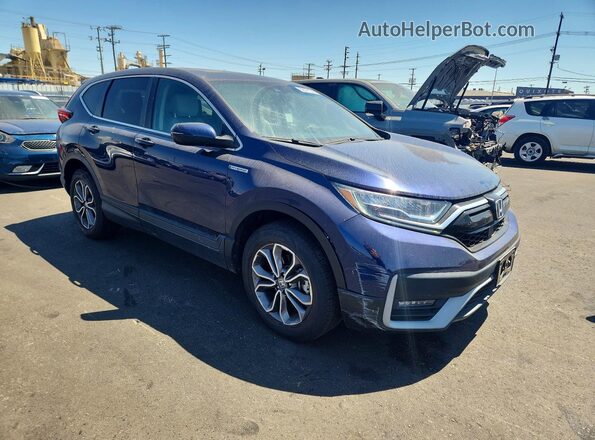 7FART6H82LE005366 2020 HONDA CR-V Blue Przód prawy