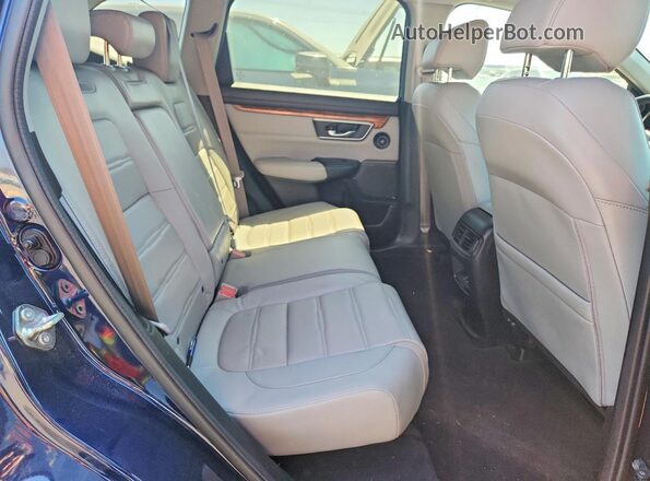 7FART6H82LE005366 2020 HONDA CR-V Blue Widok tylnych siedzeń