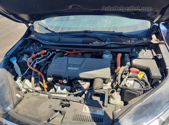 7FART6H82LE005366 2020 HONDA CR-V Blue Widok wnętrza z tyłu