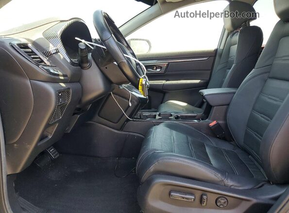 7FART6H82ME011928 2021 HONDA CR-V Gray Front interior view