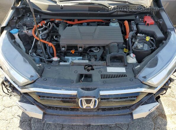 7FART6H82ME011928 2021 HONDA CR-V Gray Engine compartment view