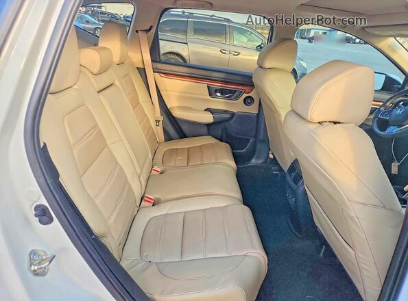 7FART6H88LE019546 2020 HONDA CR-V White Widok wnętrza z tyłu
