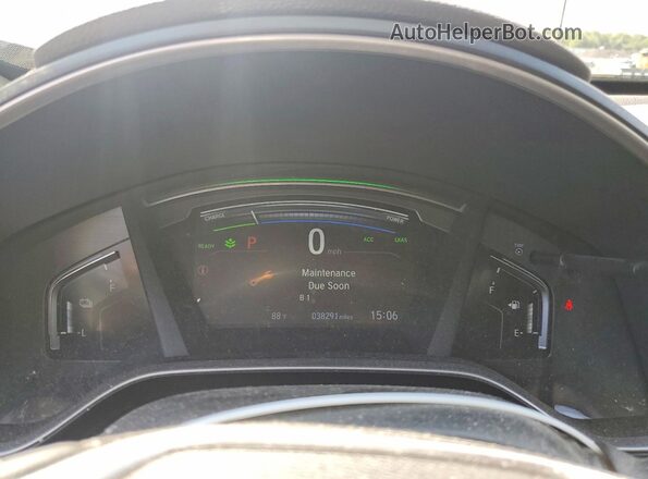 7FART6H8XME012096 2021 HONDA CR-V Белый Вид щитка приборов