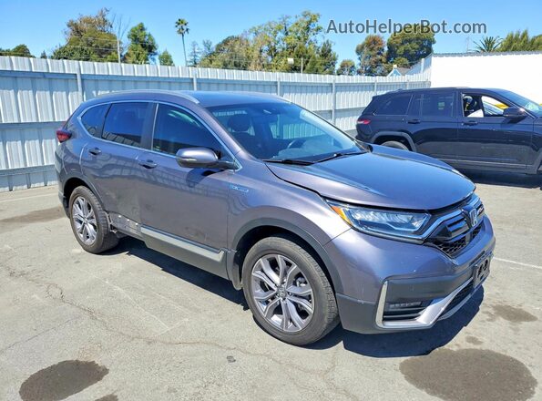 7FART6H92LE017896 2020 HONDA CR-V Серый Передняя правая четверть