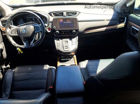 7FART6H92LE017896 2020 HONDA CR-V Серый Вид панели приборов