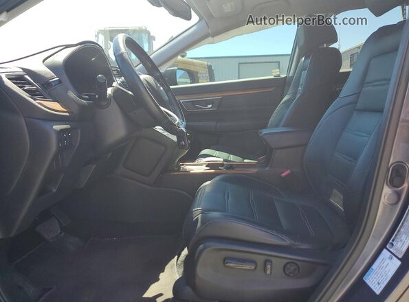 7FART6H92LE017896 2020 HONDA CR-V Серый Вид салона спереди