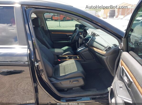 7FART6H93LE022671 2020 HONDA CR-V Black Widok wnętrza z przodu