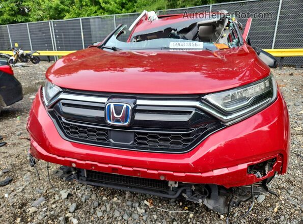 7FART6H93ME018945 2021 HONDA CR-V Red Вид спереду