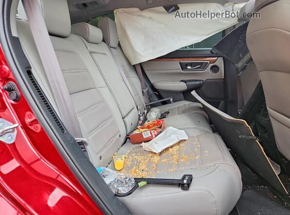 7FART6H93ME018945 2021 HONDA CR-V Red Вид задньої частини салону