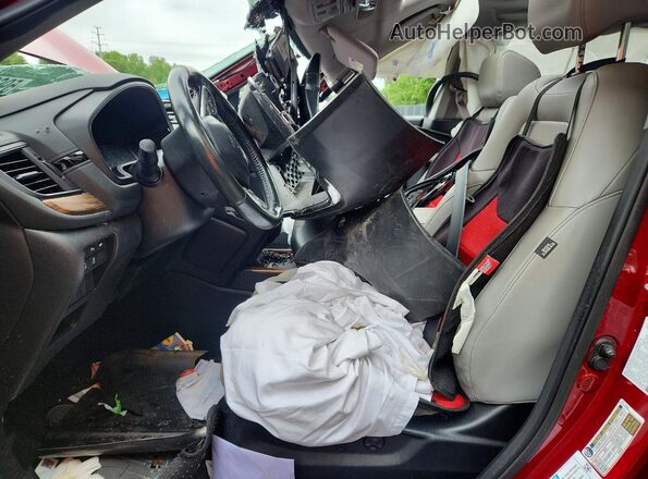 7FART6H93ME018945 2021 HONDA CR-V Red Вид салону спереду