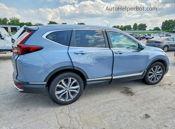 7FART6H94ME034779 2021 HONDA CR-V Blue Trasero derecho