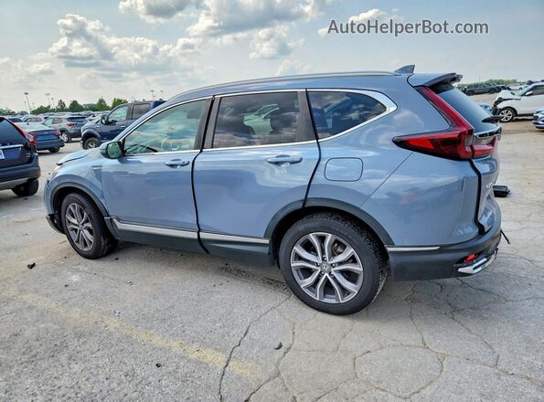 7FART6H94ME034779 2021 HONDA CR-V Blue Trasero izquierdo