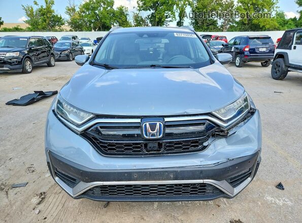7FART6H94ME034779 2021 HONDA CR-V Blue Vista frontal