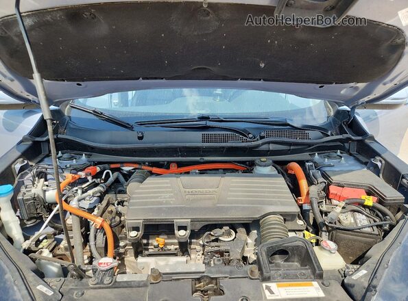 7FART6H94ME034779 2021 HONDA CR-V Blue Vista del compartimento del motor