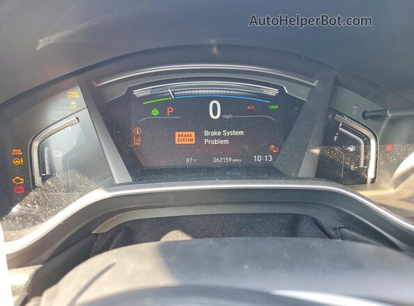 7FART6H94ME034779 2021 HONDA CR-V Blue Vista del cuadro de instrumentos
