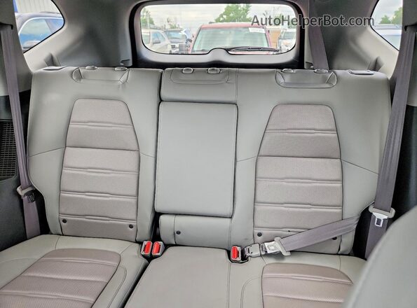 7FART6H95ME023614 2021 HONDA CR-V Silver Widok tylnych siedzeń