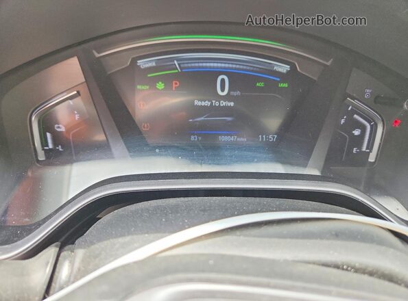 7FART6H95ME023614 2021 HONDA CR-V Silver Widok zestawu wskaźników