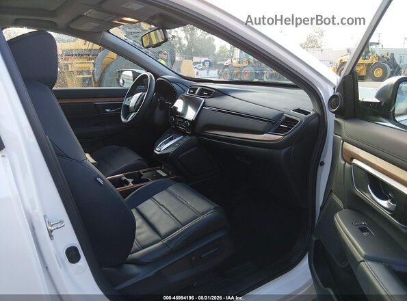 7FART6H96LE019991 2020 HONDA CR-V White Widok wnętrza z przodu