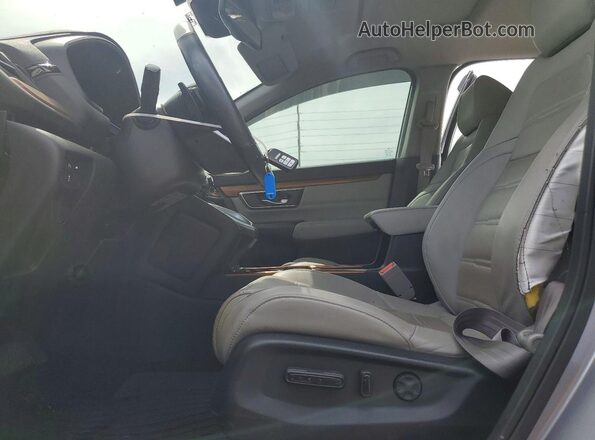 7FART6H96ME008751 2021 HONDA CR-V Silver Front interior view
