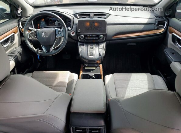 7FART6H96ME008751 2021 HONDA CR-V Silver Dashboard view