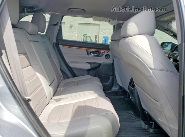 7FART6H96ME008751 2021 HONDA CR-V Silver Rear interior view