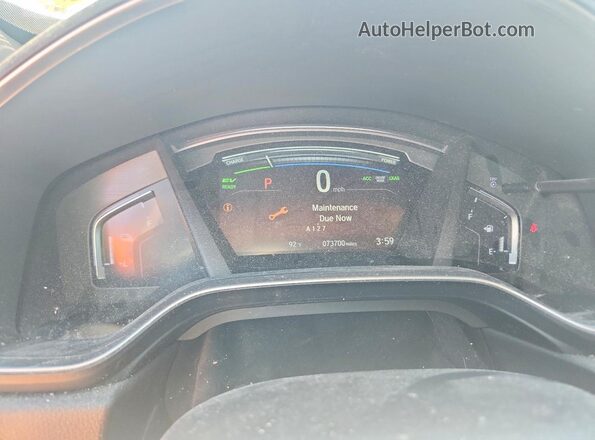 7FART6H97ME035621 2021 HONDA CR-V Black Widok zestawu wskaźników
