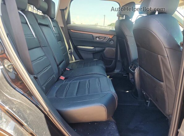 7FART6H97ME035621 2021 HONDA CR-V Black Widok wnętrza z tyłu